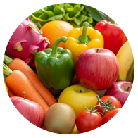 Fresh Fruits and Vegetables